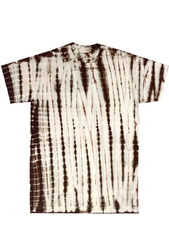 Brown Bamboo Tie Dye T-Shirt