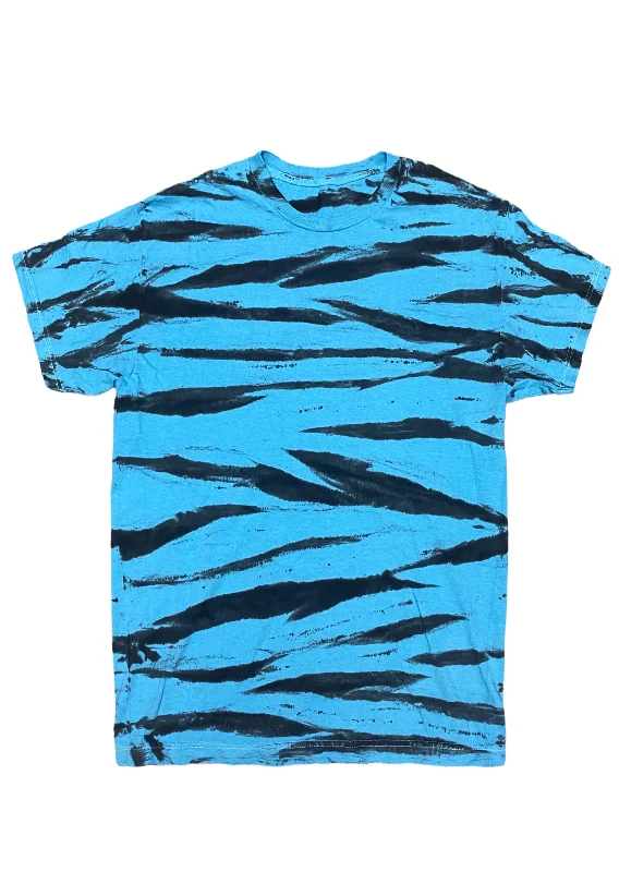 Blue/Black Tiger Dye T-Shirt