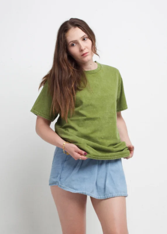 Green Mineral Wash T-Shirt