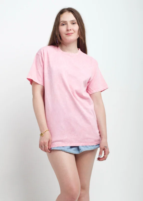 Pink Mineral Wash T-Shirt