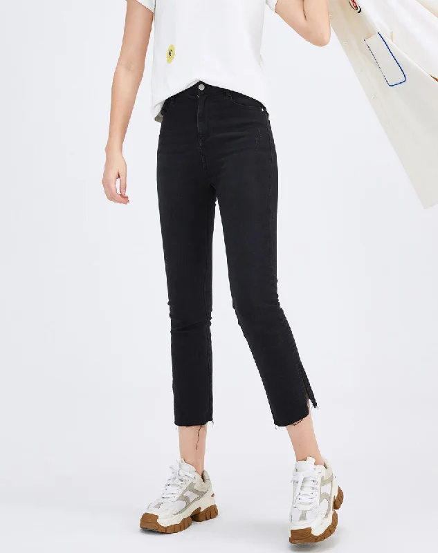 Black Flare Jeans