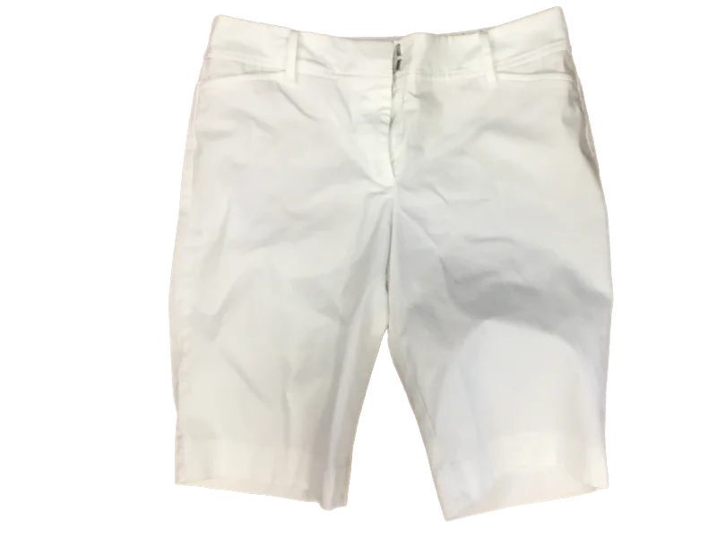 Shorts By Talbots In White, Size: 4petite