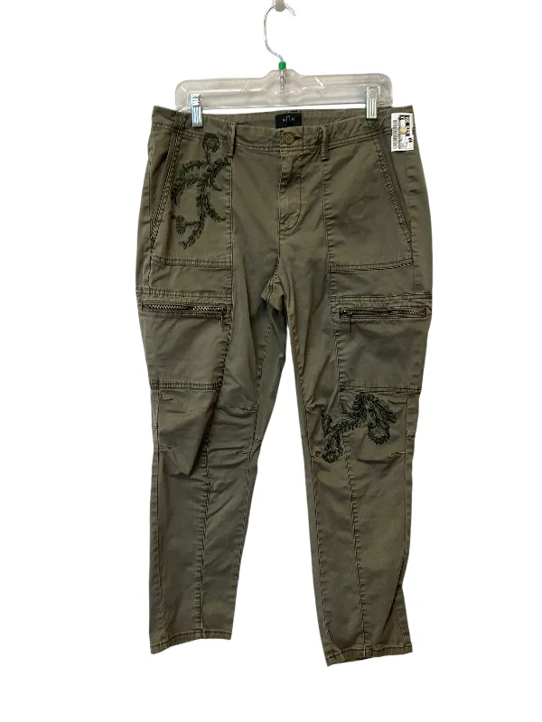 Pants Cargo & Utility By White House Black Market In Green, Size: 10