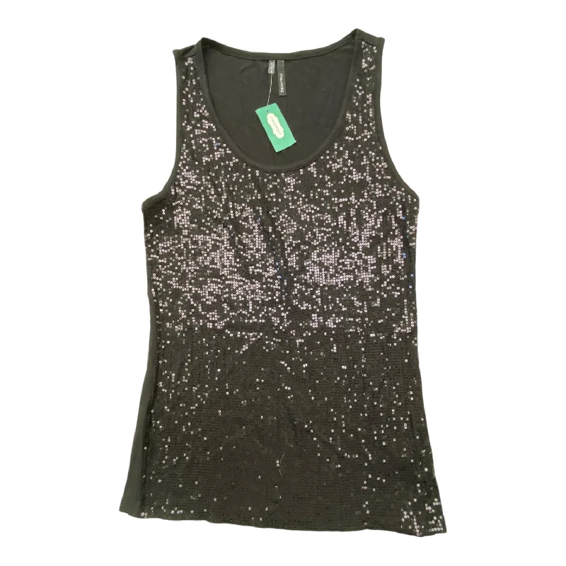 Top Sleeveless By Maurices In Black, Size: L