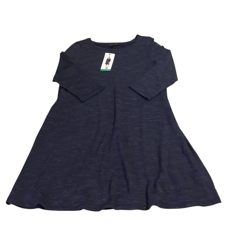 Dress Casual Short By Hilary Radley In Blue, Size: Xl