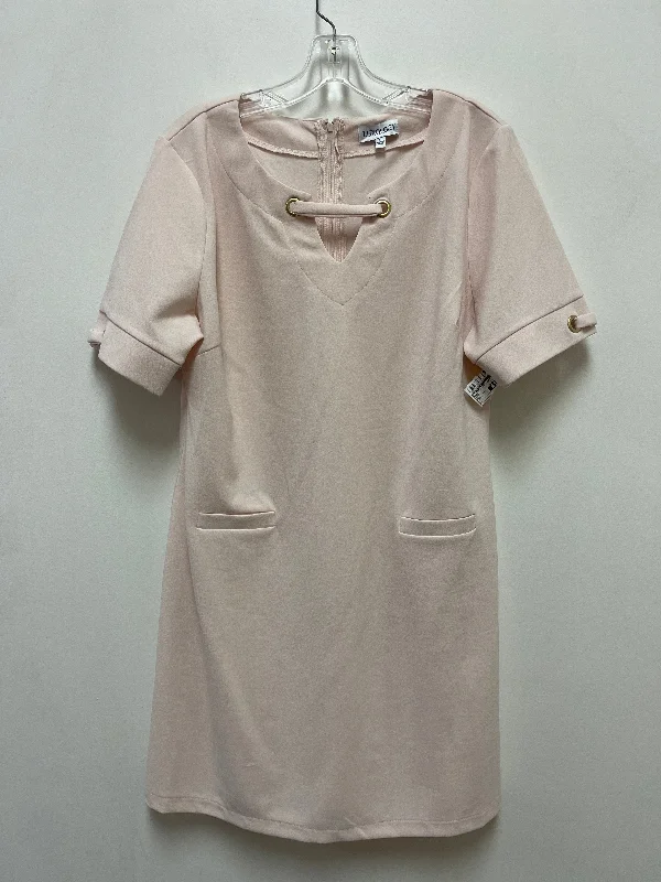 Dress Casual Short By Luxology In Pink, Size: Xl