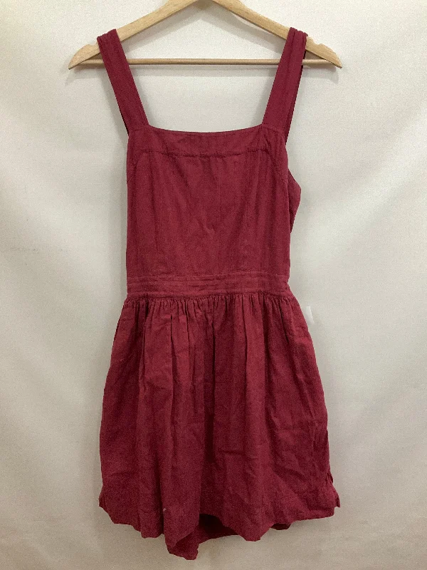 Dress Casual Short By Madewell In Red, Size: 8