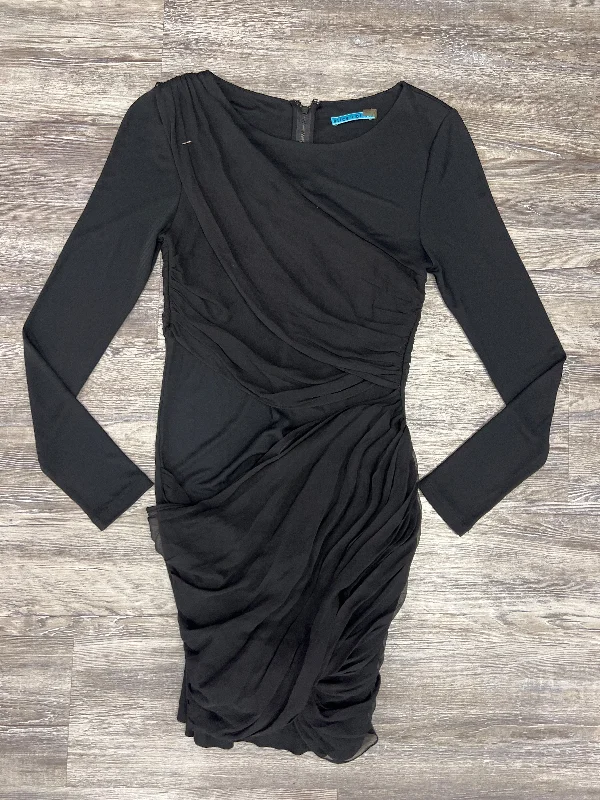 Black Dress Party Midi Alice + Olivia, Size 6