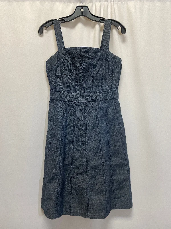 Blue Denim Dress Casual Midi Gap, Size Xs