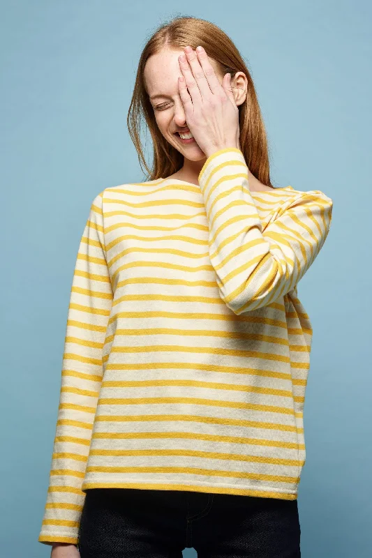 Women's Breton - Ecru/Yellow